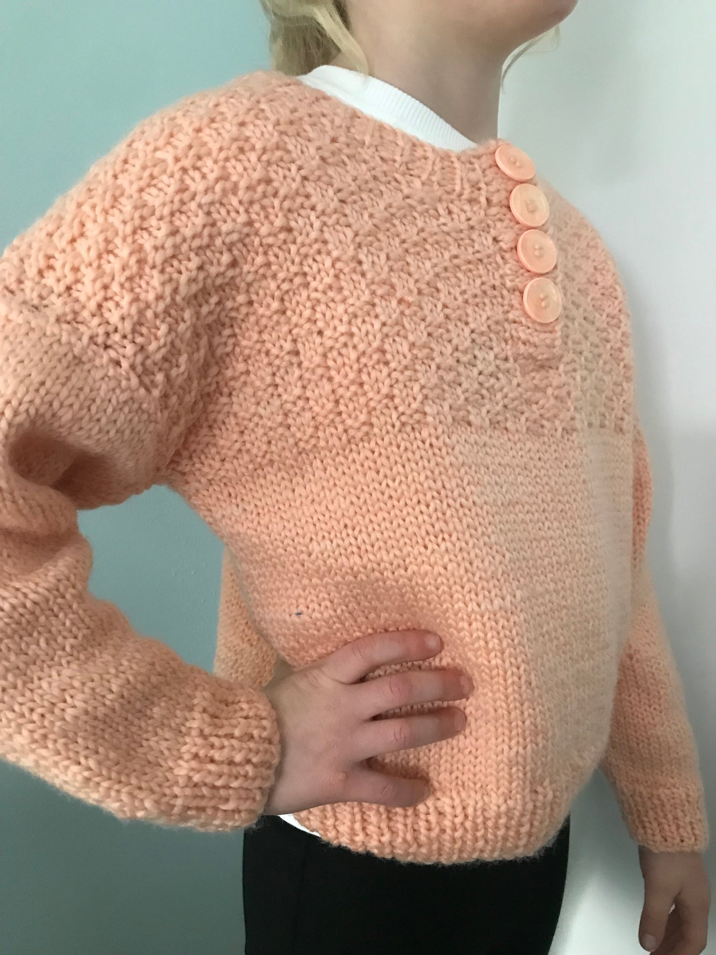 Peach Pullover