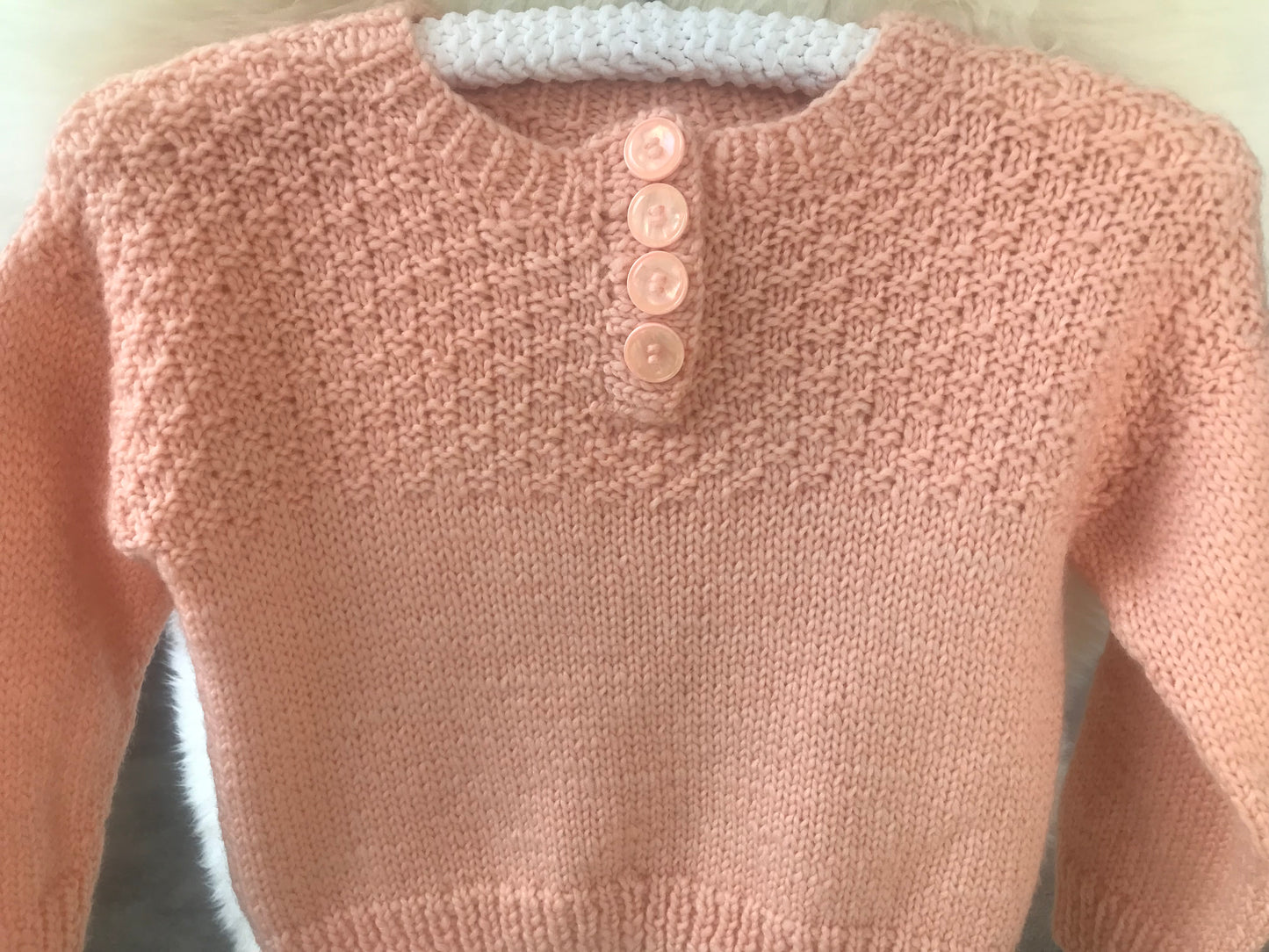 Peach Pullover