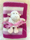 Pink Stripe Baby Blanket