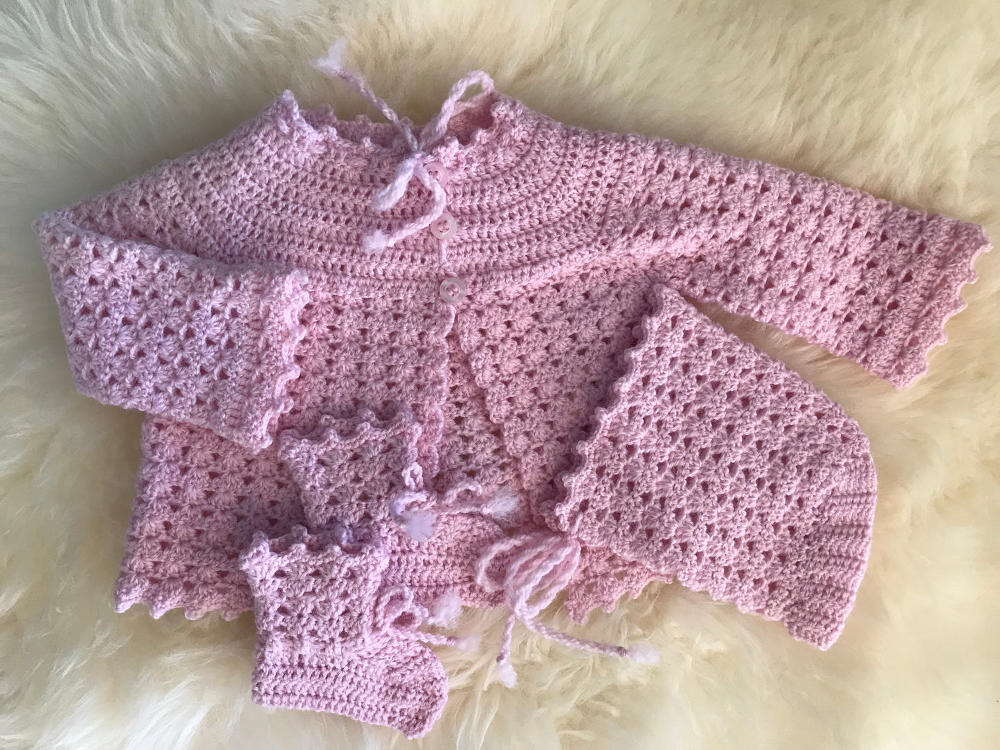 Crochet Newborn Set