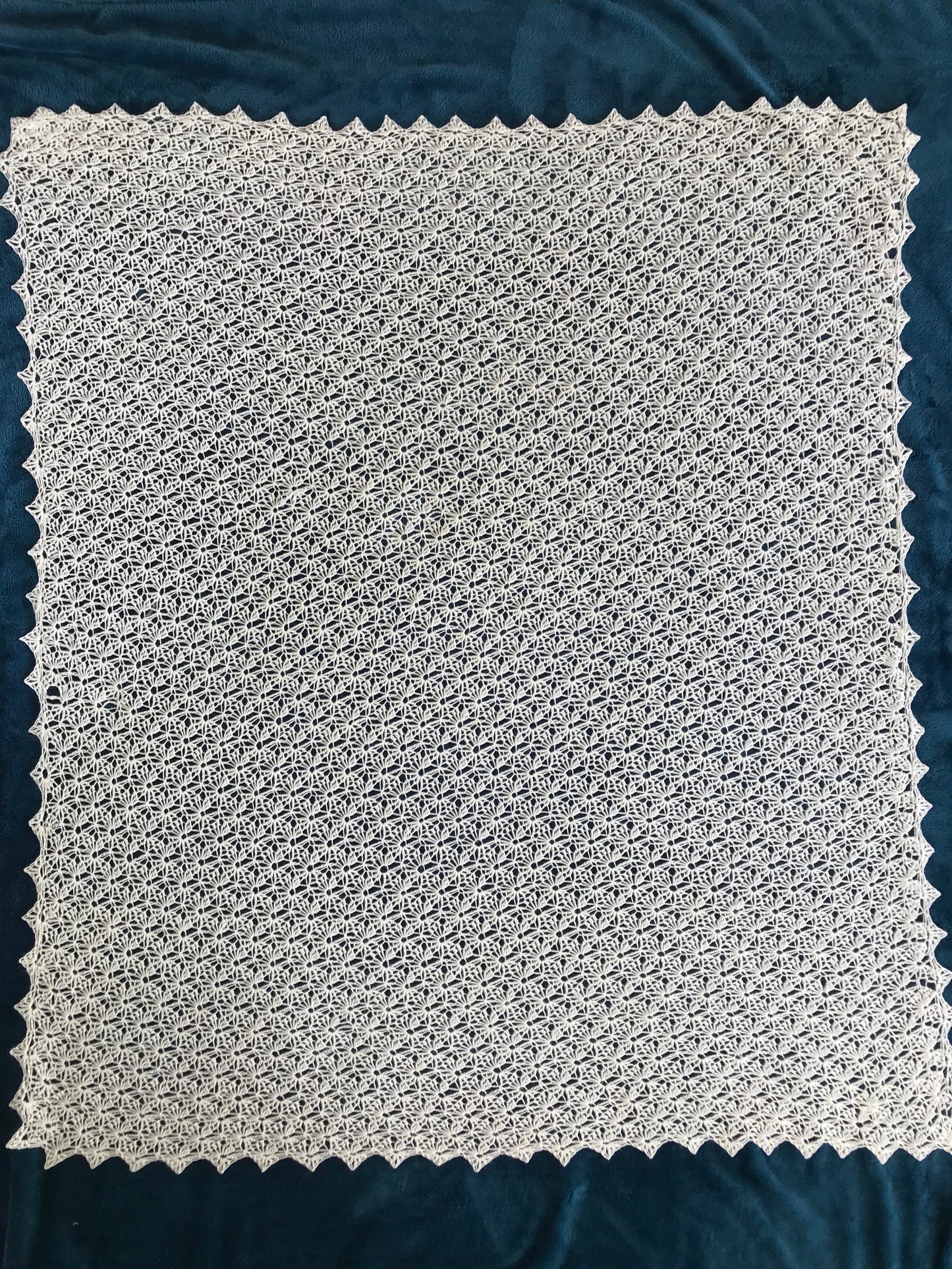 Harlequin Crochet Baby Blanket