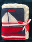 Sail Boat Baby Blanket