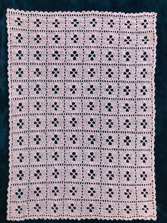 Pink Midwife Baby Blanket