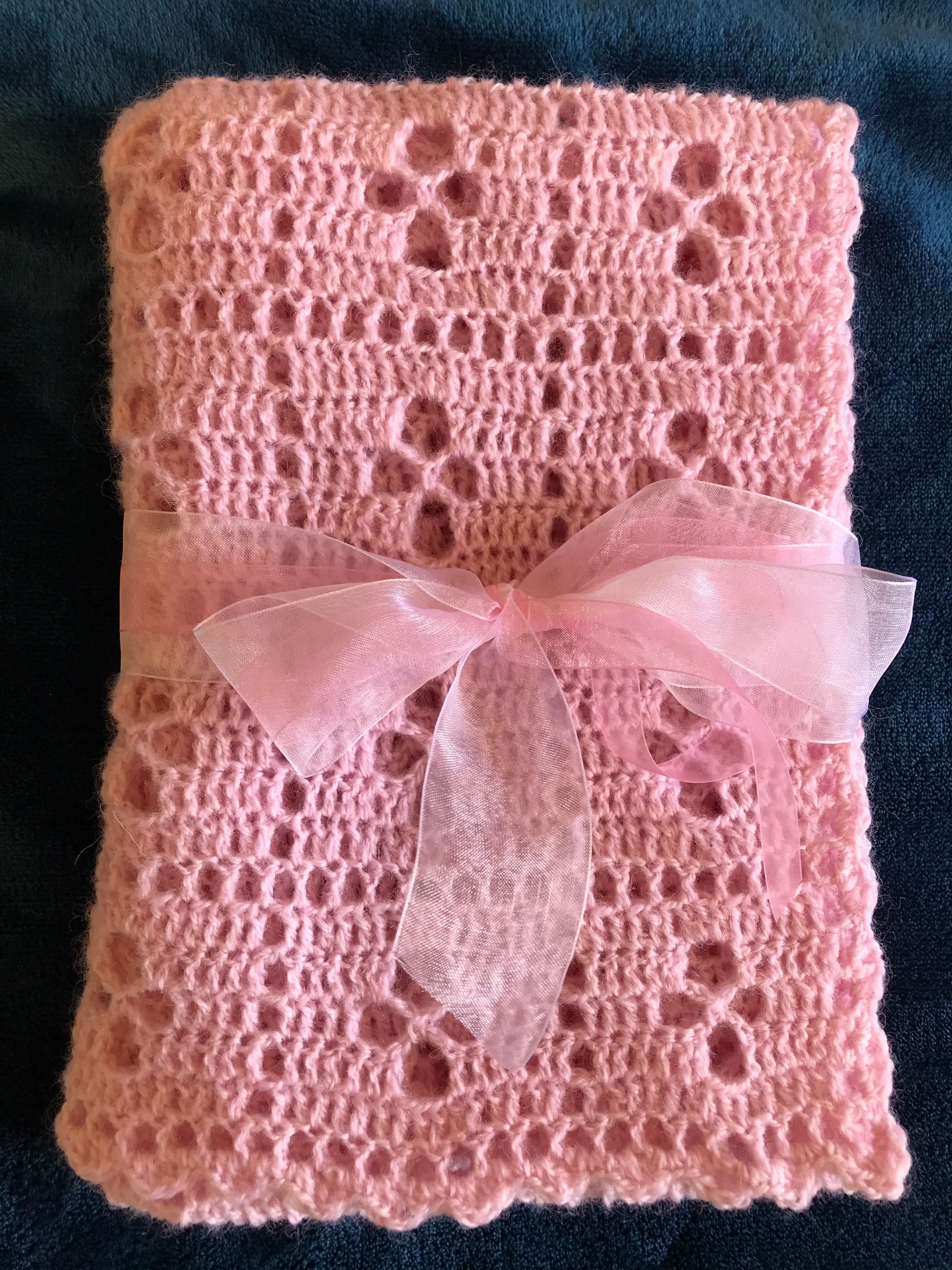 Pink Midwife Baby Blanket