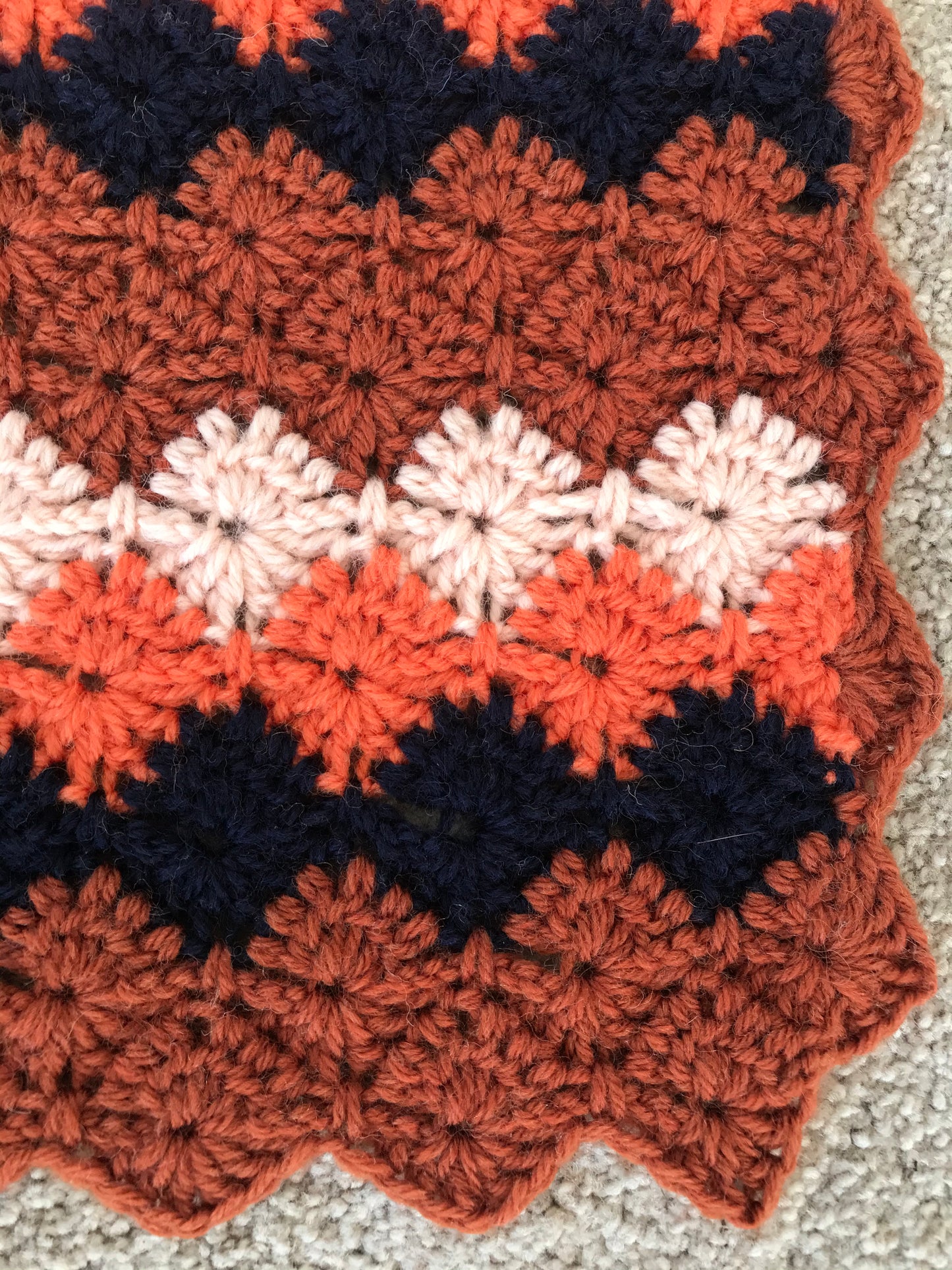 Harlequin Autumn Blanket